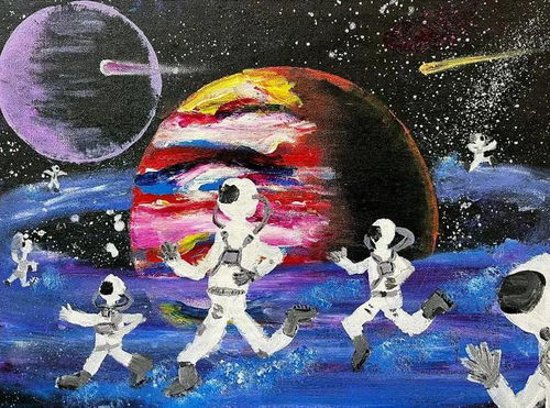 艺术画展与公益市集 一窥ta们内心世界的多彩画卷